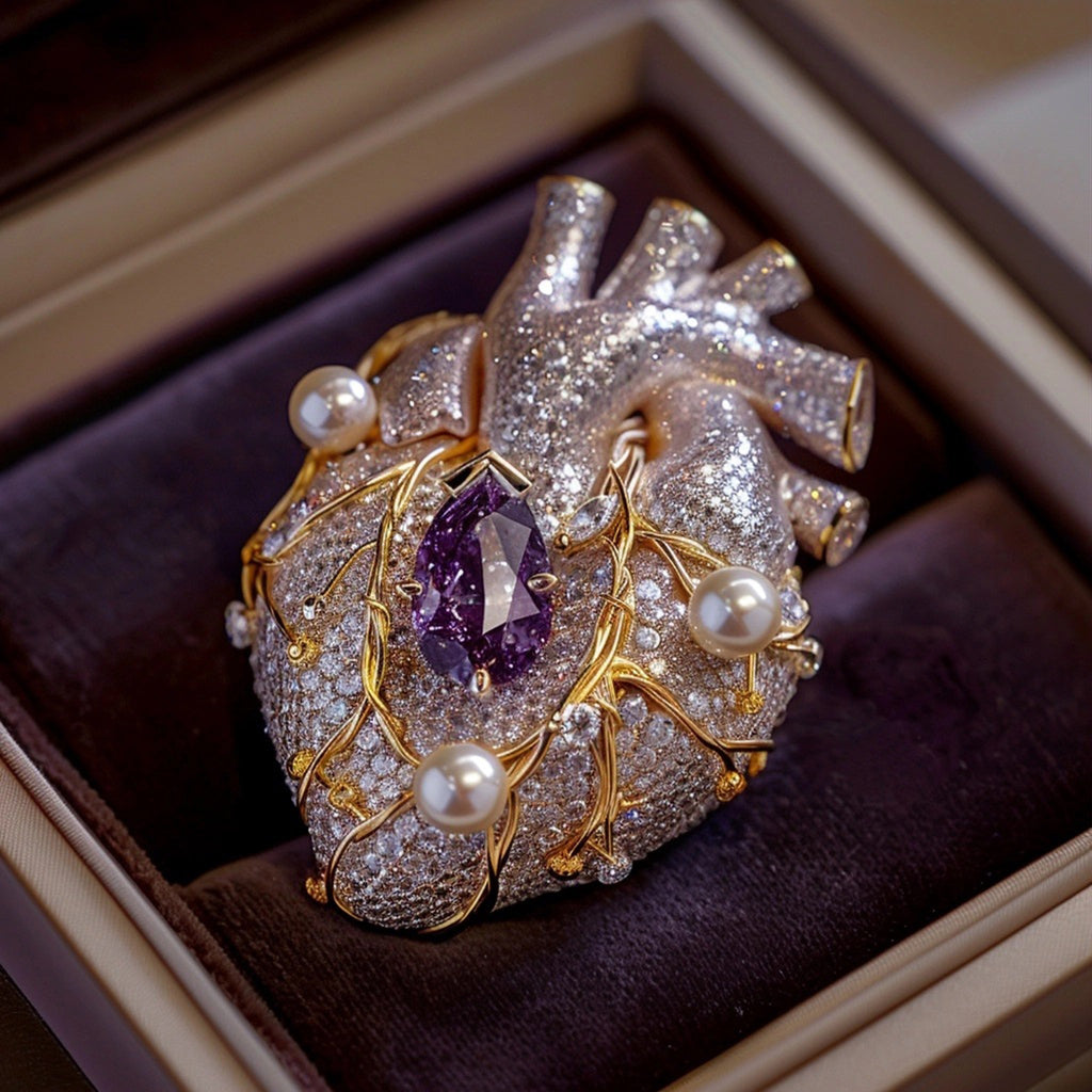 Heart Brooch
