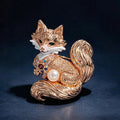 Fox brooch