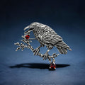 Raven Brooch