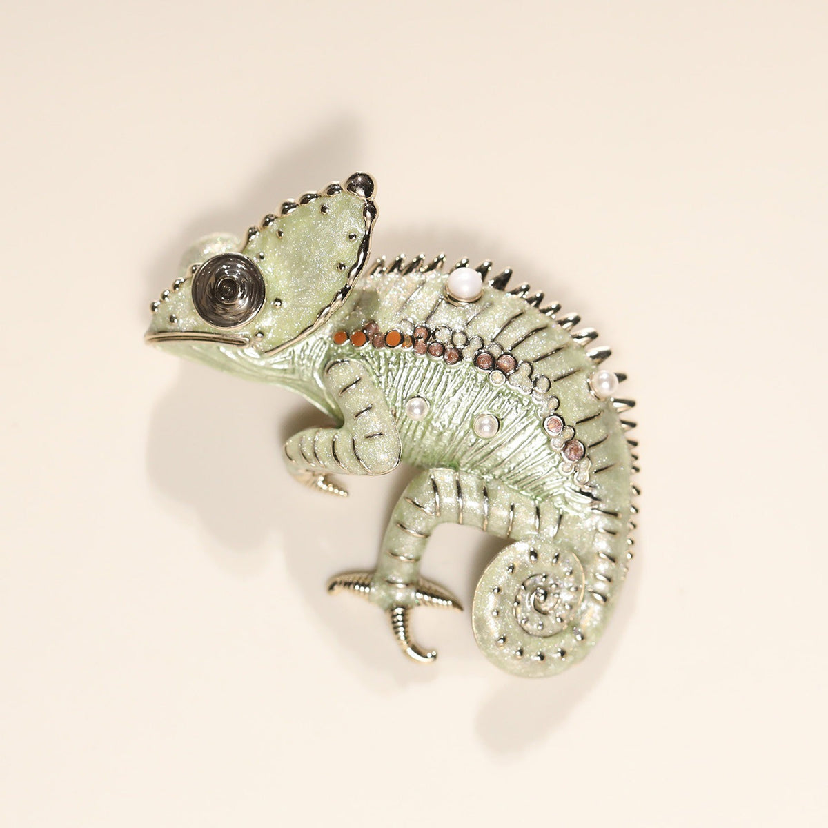 Chameleon Brooch