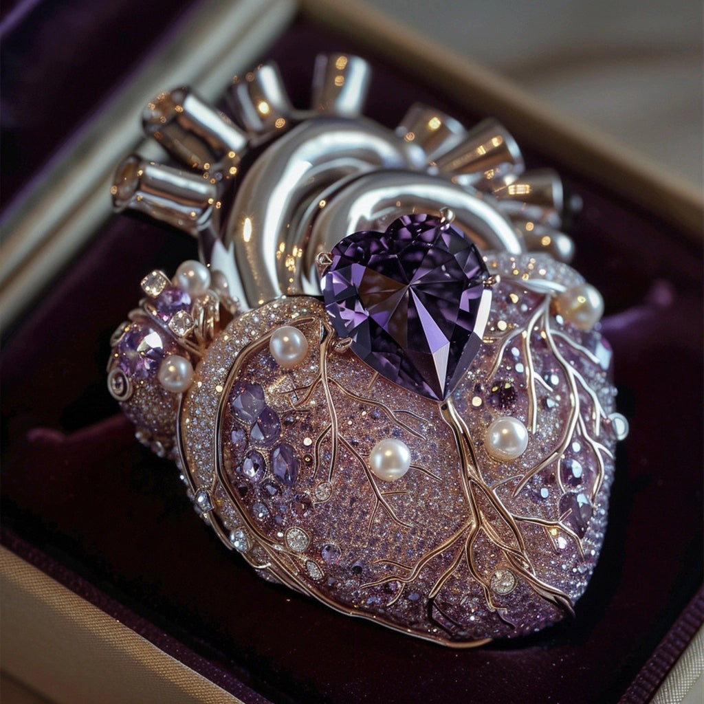 Heart Brooch
