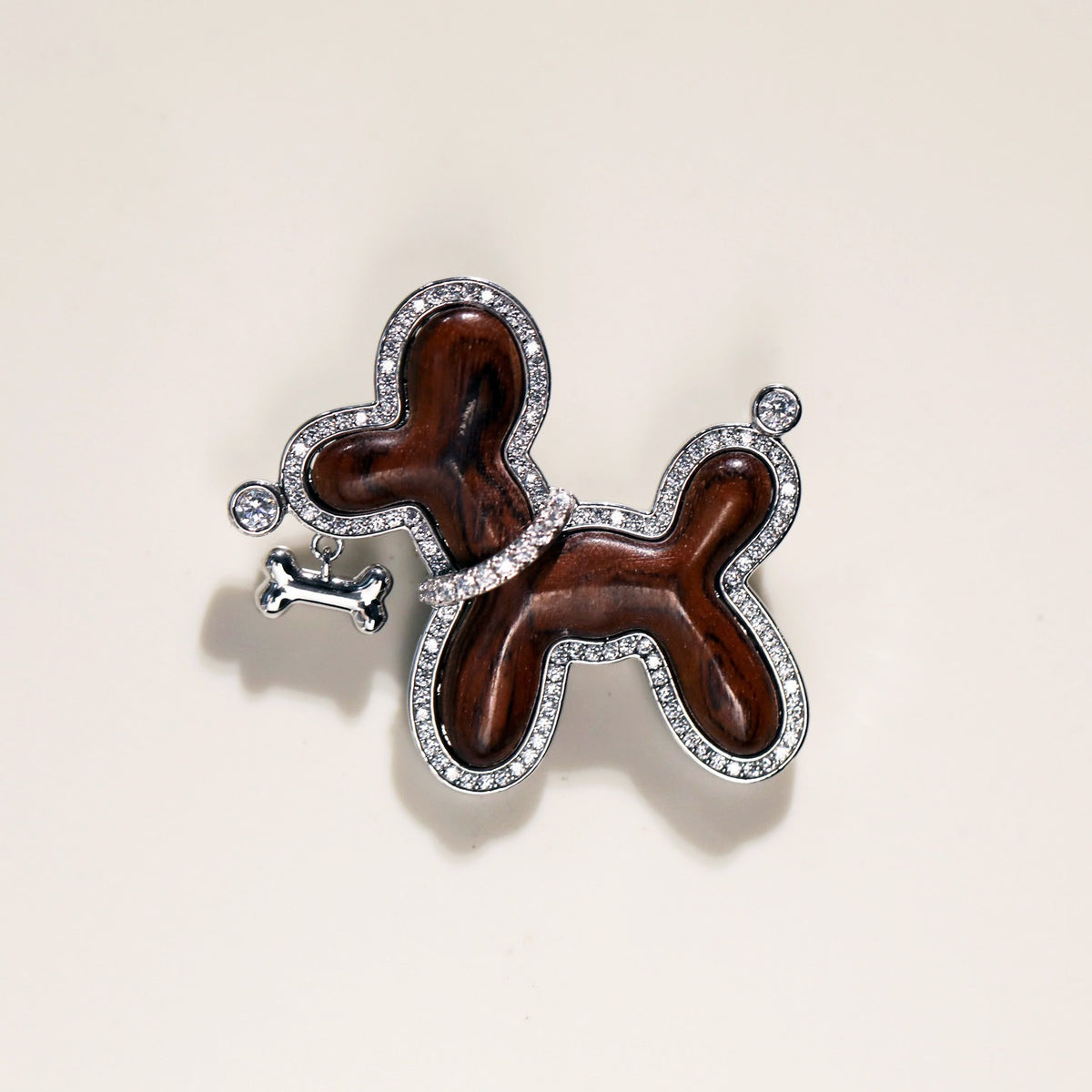 Poodle Dog Brooch