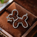Poodle Dog Brooch