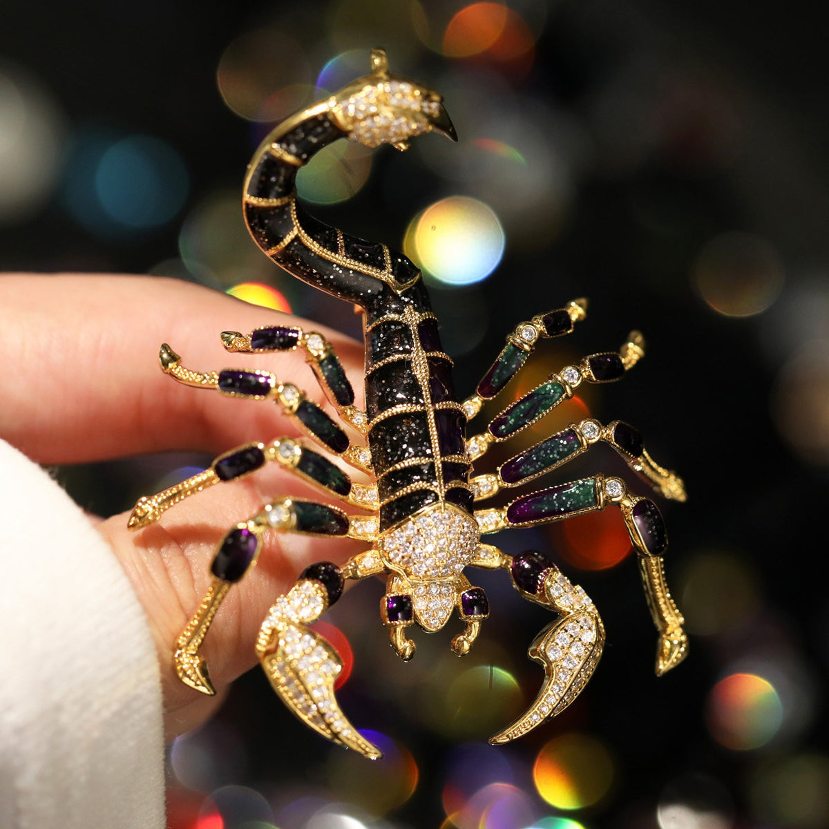 Scorpion Brooch