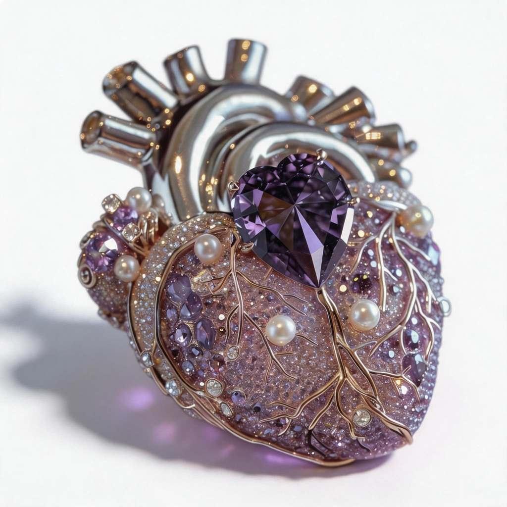 Heart Brooch