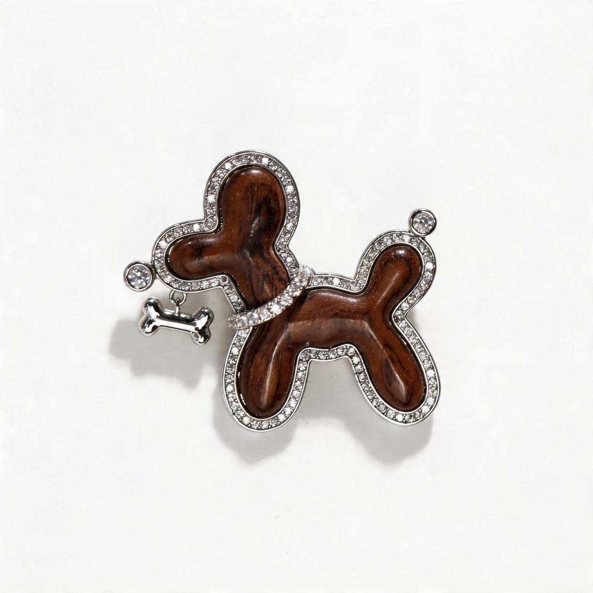 Poodle Dog Brooch