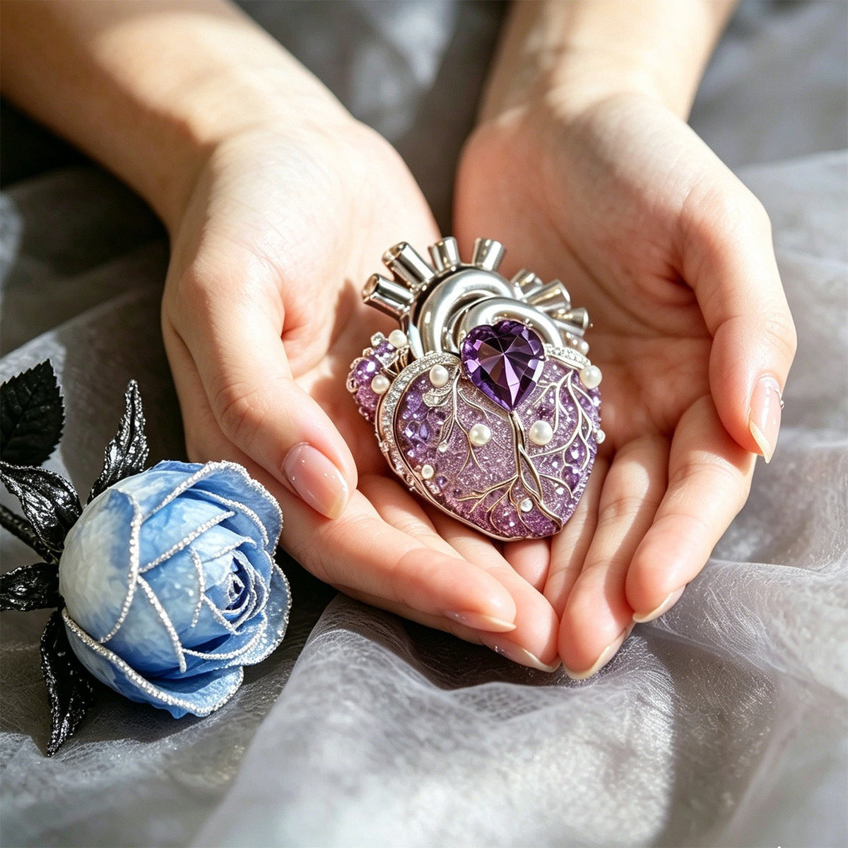 Heart Brooch